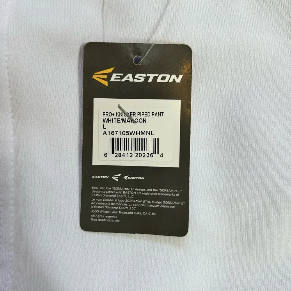 Easton White baseball Men's Casual Pants